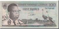 Congo Democratic Republic 100 Francs Banknote, 1962-02-01, KM:6a -