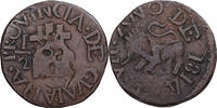 Venezuela 1/2 Réal 1814 Not Applicable GUAYANA, Copper, KM:41.1 VF(20-25)