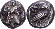  Diobol 449-413 v. Chr Athens Attica, Athens, Silver S+ 400,00 EUR  Excl. 4,95 EUR Verzending