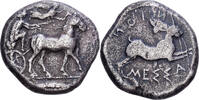  Tetradrachm 438-434 v. Chr Messana Sicily, Messana, Silver S 600,00 EUR  Excl. 4,95 EUR Verzending