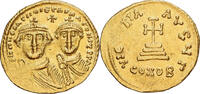  Solidus 626-629 Constantinople Byzantine Empire, Heraclius, with Heracl... 1200,00 EUR  Excl. 4,95 EUR Verzending