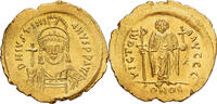  Solidus 542-565 Constantinople Byzantine Empire, Justinian I, Constanti... 1300,00 EUR  Excl. 4,95 EUR Verzending