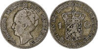 Netherlands Gulden Wilhelmina I, Silver, KM:161.1 -