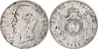 France 5 Francs Napoleon III, Lyon, Silver, Gadoury:734 -