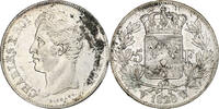 France 5 Francs Charles X, Lille, Silver, Gadoury:644 -
