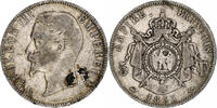 France 5 Francs Napoleon III, Paris, Silver, Gadoury:734 -
