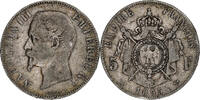 France 5 Francs Napoleon III, Paris, Silver, Gadoury:734 -