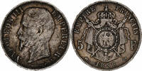 France 5 Francs Napoleon III, Paris, Silver, Gadoury:734 -