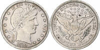 United States Quarter 1910 Philadelphia Barber, Philadelphia, Silver SS+ 145,00 EUR  plus 4,95 EUR verzending