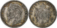 France Franc Napoleon III, Strasbourg, Silver, Gadoury:463 -