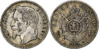 France Franc Napoleon III, Strasbourg, grand BB, Silver -