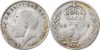 Great Britain 3 Pence George V, Silver, KM:813 -