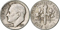 United States Dime Roosevelt Dime, Philadelphia, Silver -
