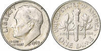 United States Dime Roosevelt Dime, Philadelphia, Silver -