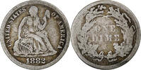 United States Dime Seated Liberty Dime, Philadelphia, Silver -