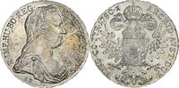 Austria Thaler Maria Theresa, Restrike, Silver, KM:T1 -