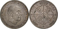 Spain 100 Pesetas Caudillo and regent, Silver, KM:797 -