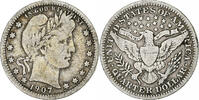 United States Quarter Barber, Philadelphia, Silver, KM:114 -