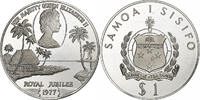 Samoa Tala Proof, Silver, KM:24a -