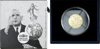 France 50 Euro semeuse, nouveau franc, 1/4 Oz, Paris, Gold -