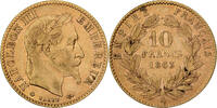 France 10 Francs Napoléon III, Paris, Gold, Gadoury:1015 -