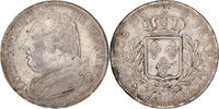 France 5 Francs Louis XVIII, Bayonne, Silver, Gadoury:591 -