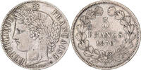 France 5 Francs Cérès, Bordeaux, Silver, Gadoury:742 -