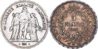 France 5 Francs Hercule, Paris, Silver, Gadoury:683, KM:756.1 -