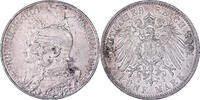 German States 5 Mark PRUSSIA, Wilhelm II, Berlin, Silver -