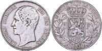 Belgium 5 Francs, 5 Frank Leopold I, Brussels, Silver, KM:17 -