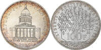 France 100 Francs Panthéon, Paris, Silver, Gadoury:898 -