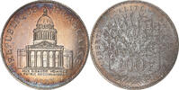 France 100 Francs Panthéon, Paris, Silver, Gadoury:898, Le -