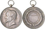 France Medaille Napoléon III, Comice Agricole de Loches, Silver, Bescher/Borrel -