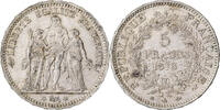 France 5 Francs Hercule, Paris, Silver, Gadoury:745a -