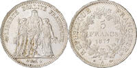 France 5 Francs Hercule, Paris, Rare in this quality, Silver -