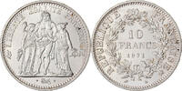France 10 Francs Hercule, Paris, Silver, KM:932 -