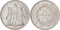 France 10 Francs Hercule, Paris, Silver, KM:932 -