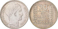 France 20 Francs Turin, Paris, Silver, Gadoury:852, KM:879 -