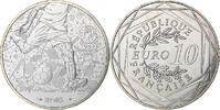 France 10 Euro UEFA Euro 2016, Monnaie de Paris, Silver -