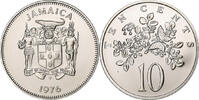 Jamaica 10 Cents Elizabeth II, Franklin Mint, Copper-nickel -