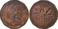 Canada Cent Elizabeth II, Royal Canadian Mint, Bronze, KM:132 -