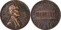 United States Cent Lincoln Cent, U.S. Mint, Brass, KM:201 -