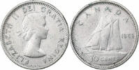 Canada 10 Cents Elizabeth II, Royal Canadian Mint, Silver -