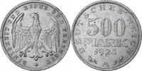 GERMANY, WEIMAR REPUBLIC 500 Mark Berlin, Aluminum, KM:36 -
