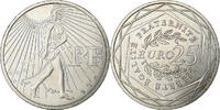 France 25 Euro Silver, Gadoury:EU338, KM:1581 -