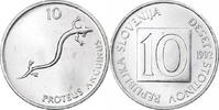 Slovenia 10 Stotinov Aluminum, KM:7 -