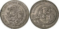 Mexico 20 Pesos Mexico City, Copper-nickel, KM:486 -