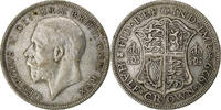 Great Britain 1/2 Crown George V, Silver, KM:835 -