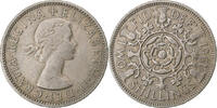 Great Britain Florin, Two Shillings Elizabeth II, Copper-nickel -
