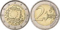 Slovakia 2 Euro European Union Flag, Kremnica, Bi-Metallic -